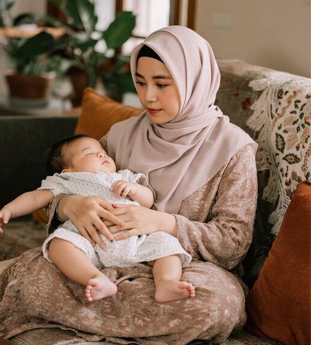 Ibu lelah merawat anak