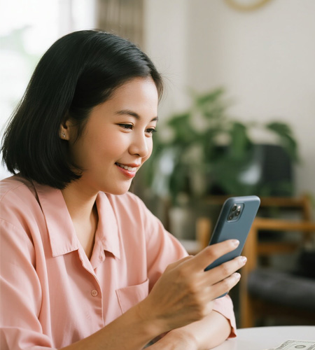 Ibu merawat anak sambil bekerja